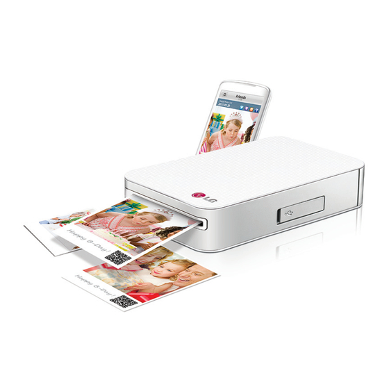 LG Pocket Photo PD221 Owner's Manual