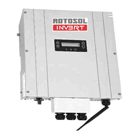 ROTOSOL INVERT RIS K Series User Manual