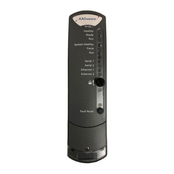 Rockwell Automation Allen-Bradley AADvance T9110 Troubleshooting And Maintenance Manual