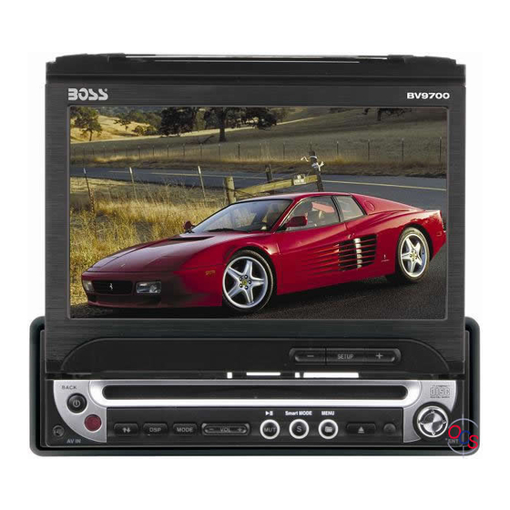 Boss Audio Systems BV9700 User Manual