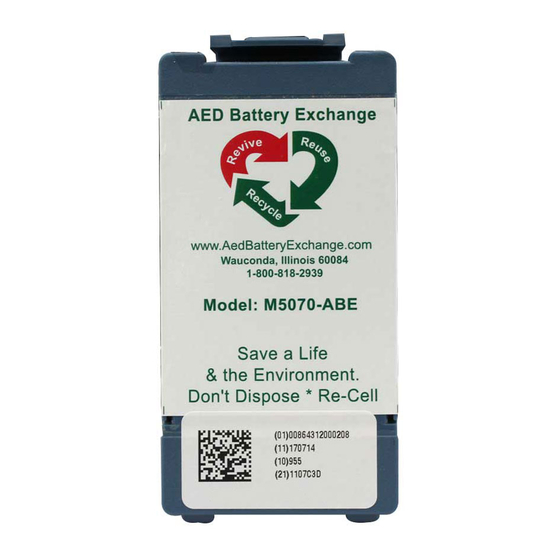 AED 5070-ABE Operation Manual