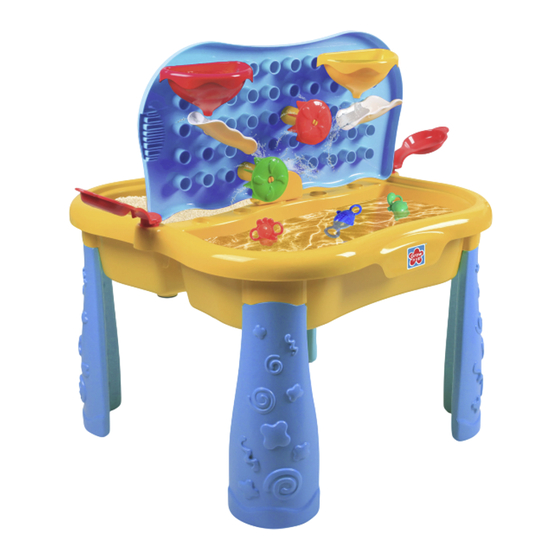 grow 'n up Sand N Surf Activity Table Instruction Manual