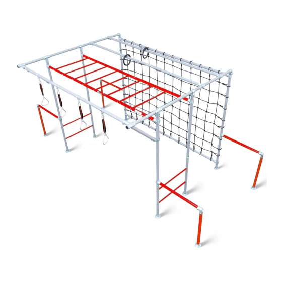 FUNKY MONKEY BARS Spider Monkey Assembly Instructions Manual