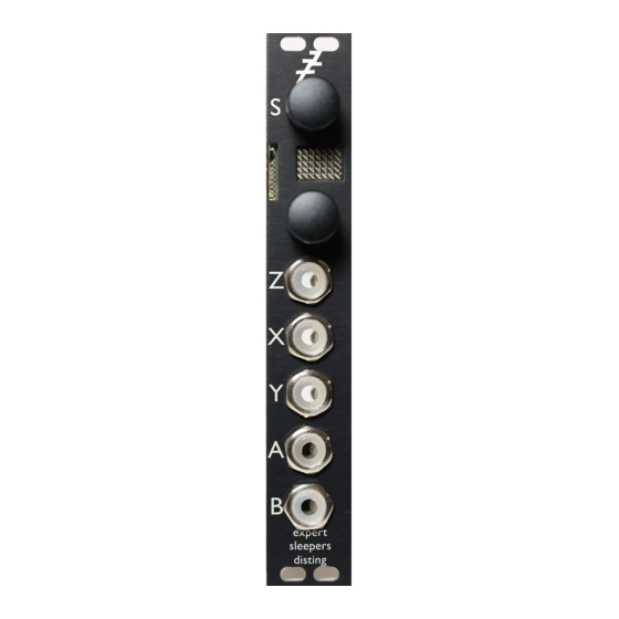 Expert Sleepers Disting mk4 User Manual