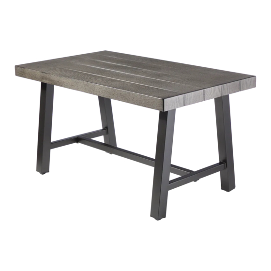 Grand PATIO BRETON Quick Start Manual