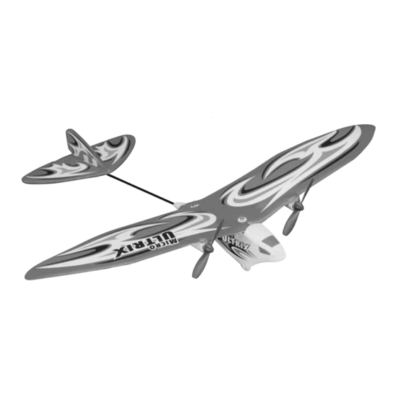 Hobbico FlyZone Micro Ultrix Sky Screamer RTF Manual