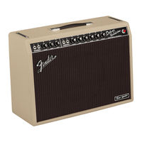Fender Tone Master Deluxe Reverb User Manual
