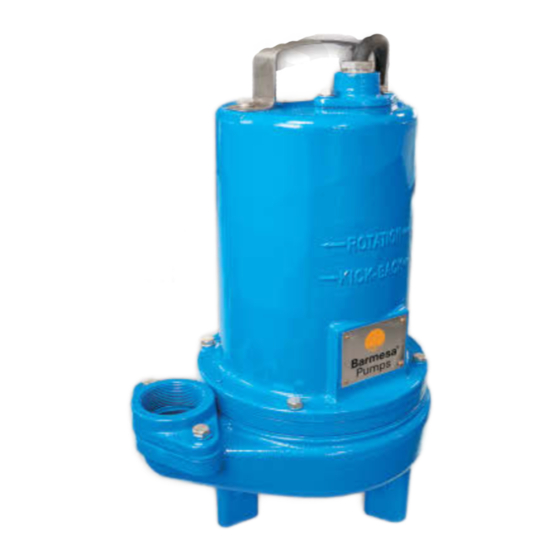 Barmesa Pumps 2BSE102SS Installation, Operation & Maintenance Manual