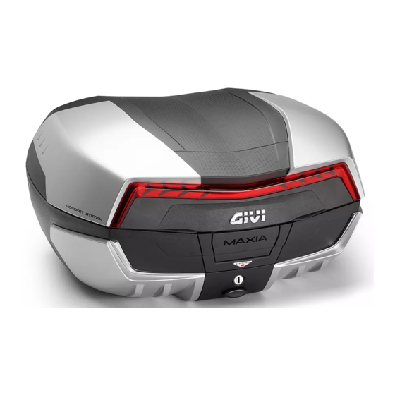 GIVI V58 MAXIA 5 Owner's Manual