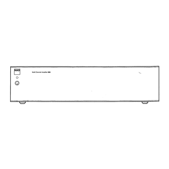 NAD 906 Service Manual