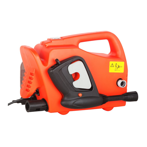 Black & Decker  Pressure Washer PW1300 Installation And Use Manual