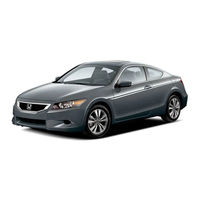 Honda 2009 Accord Coupe Owner's Manual