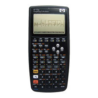 HP F2229AA - 50g Graphing Calculator User Manual