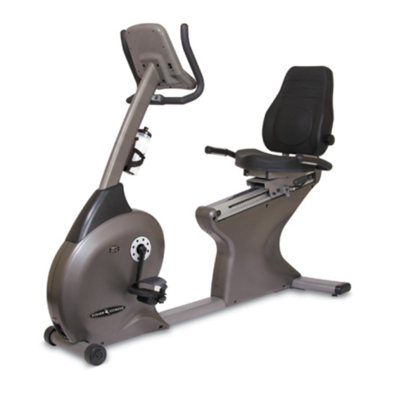 Vision Fitness R2250HRT Manuals