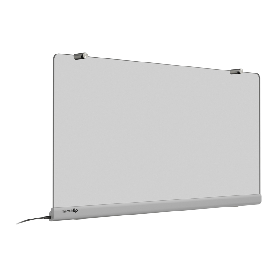 ThermoUp WALL Operating Manual