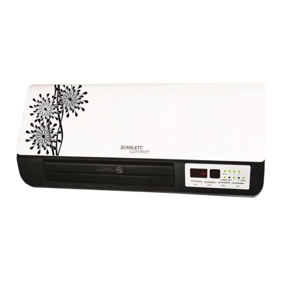Scarlett Comfort SC-FH53K09 Instruction Manual