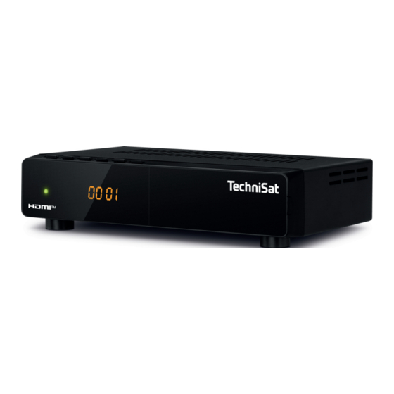 TechniSat HD-S 261 Instruction Manual