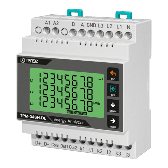Tense TPM-04SH-DL User Manual