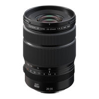 FujiFilm FUJINON GF20-35mmF4 R WR Owner's Manual
