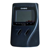 Casio TV-600C Service Manual
