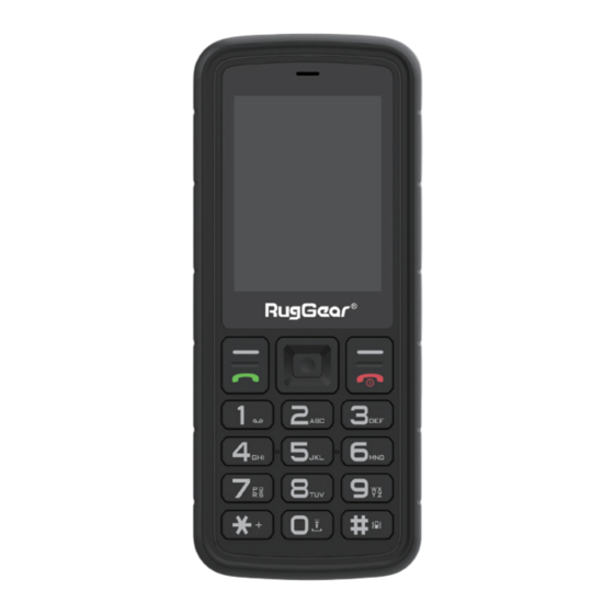 RugGear TECHPRO RG16 Quick Start Manual