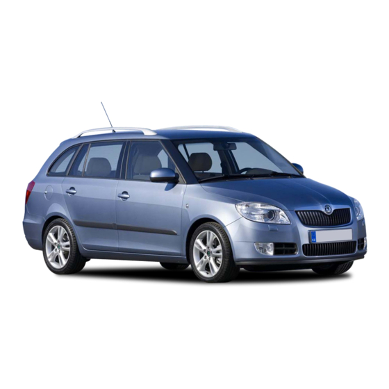 Skoda Fabia Owner's Manual