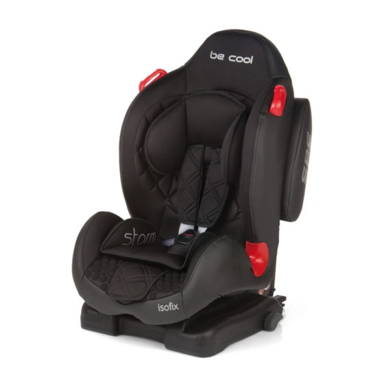 Be Cool STORM isofix Manuals