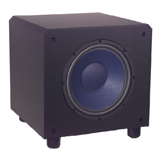 Velodyne VA-907.2 Owner's Manual