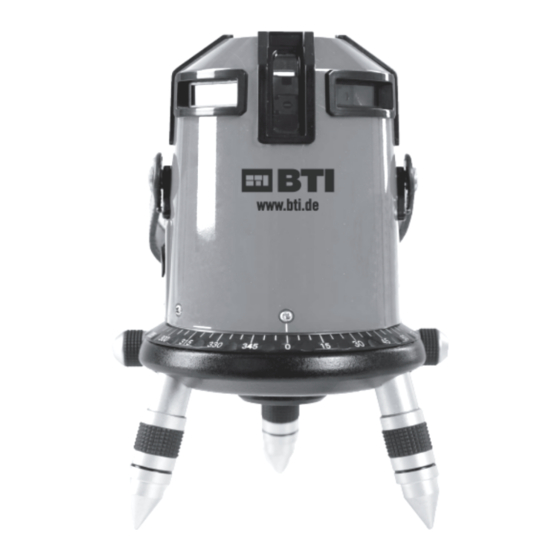 BTI MLL 360 Manual