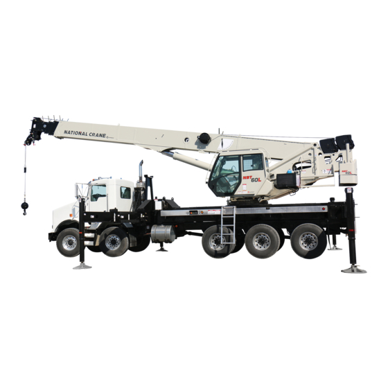 Manitowoc National Crane NBT60L Manuals