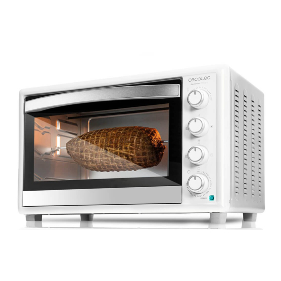 cecotec BAKE&TOAST 750 GYRO Instruction Manual