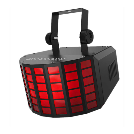 Chauvet DJ Kinta HP Quick Reference Manual