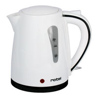 Rotel WATERKETTLEUNIVERSAL2969CH Instructions For Use Manual