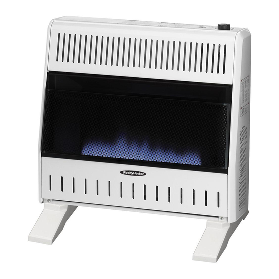 ReddyHeater BLUE FLAME BWH10NLMC Manuals