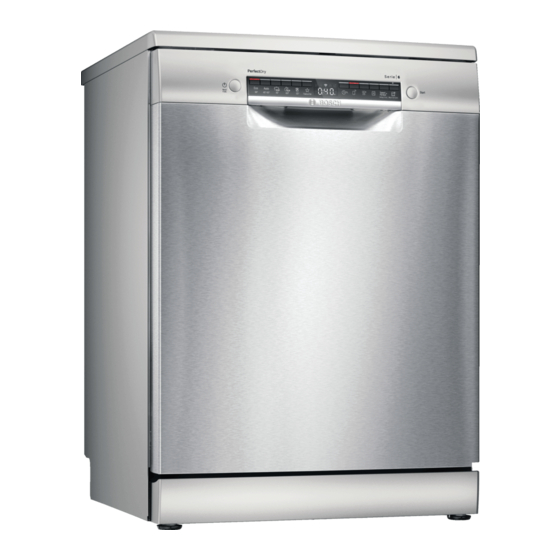 Bosch SMS6TCI00E Information For Use