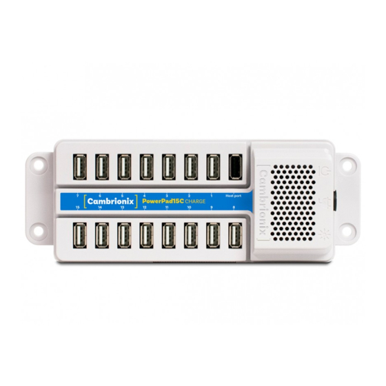 CAMBRIONIX PowerPad15C User Manual