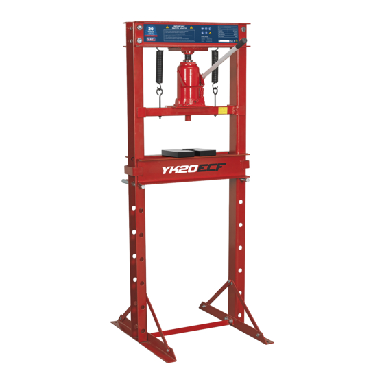 Sealey YK20ECF.V3 Manual