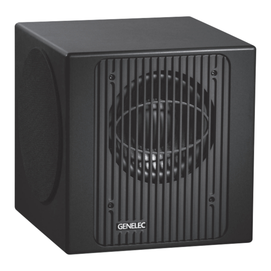 Genelec 5050A Operating Manual