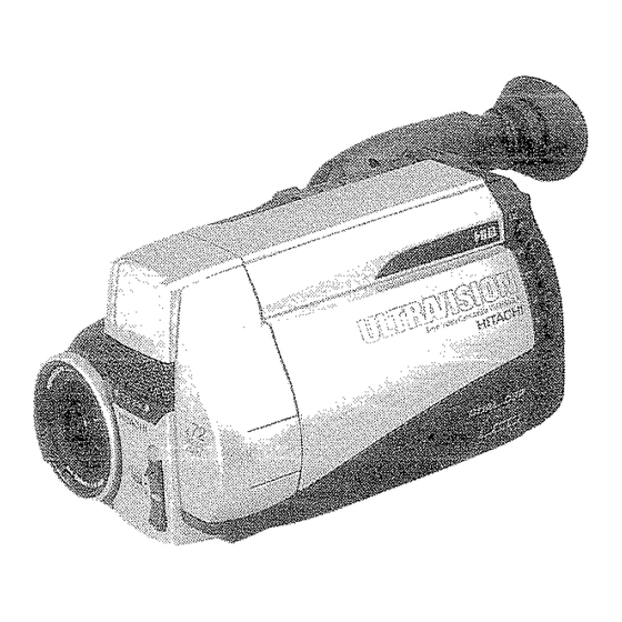 Hitachi VM-H845LA Instruction Manual