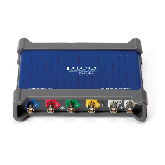 PICO PicoScope 3000 Series User Manual