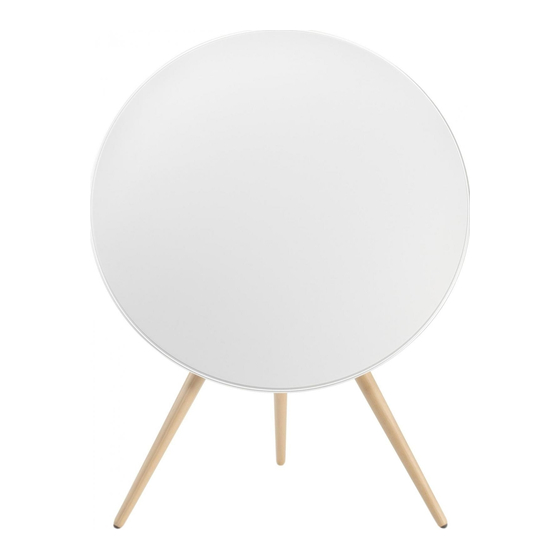 Bang & Olufsen BeoPlay A9 Quick Manual