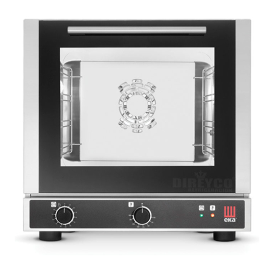 TECNOEKA EKF 423 P Commercial oven Manuals