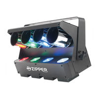 ADJ ZIPPER User Instructions