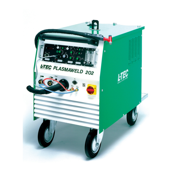 L-TEC PLASMAWELD 202 Instruction Manual