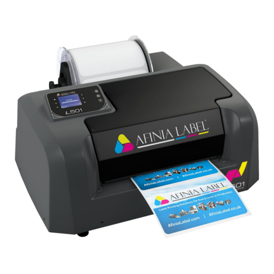 AFINIA LABEL Afinia L501 User Manual
