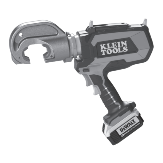 Klein Tools BAT20-12T165 SERIES Instruction Manual