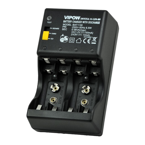 VIPOW BAT1130 Quick Manual