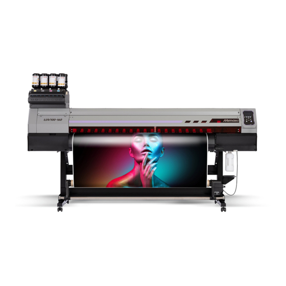 MIMAKI UJV100 Care And Maintenance