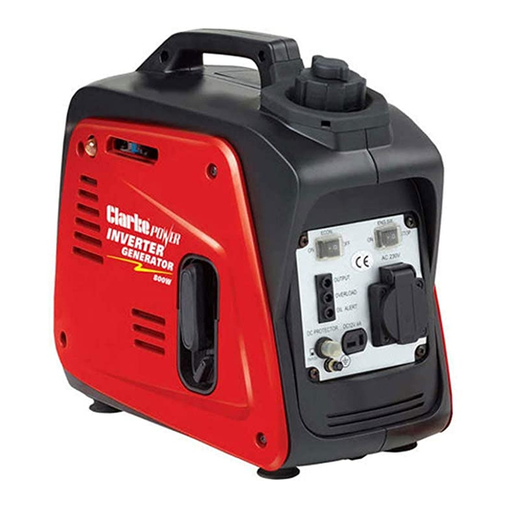 Clarke IG950C Operation & Maintenance Instructions Manual
