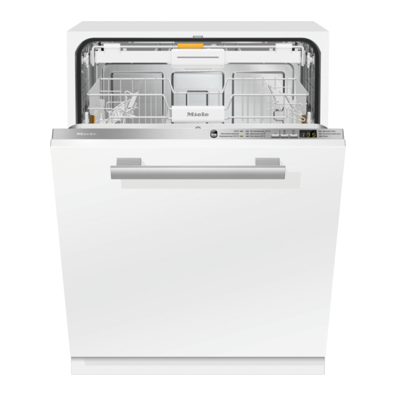 Miele G 6265 Operating Instructions Manual
